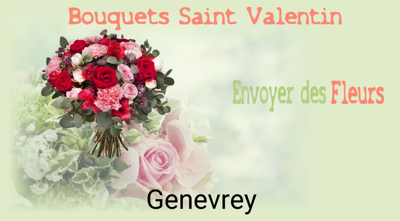 Roses de Saint-Valentin livrées à Genevrey